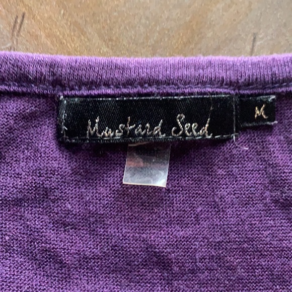 Mustard Seed ruffle front cardigan - Picture 2 of 4